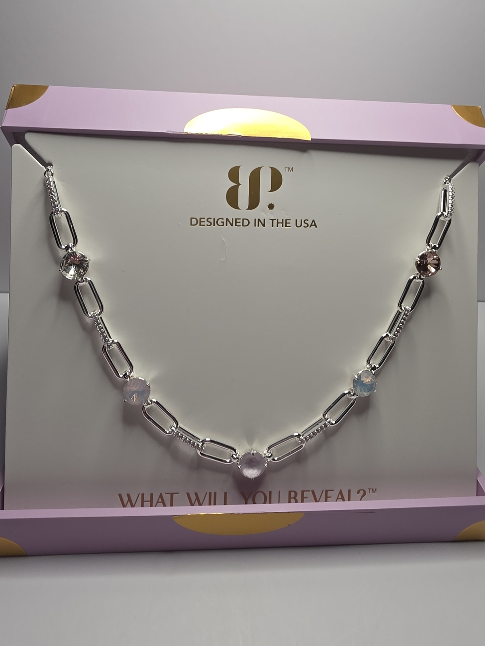 BP Jewel Candy See The World Necklace In Desert Oasis On Silver
